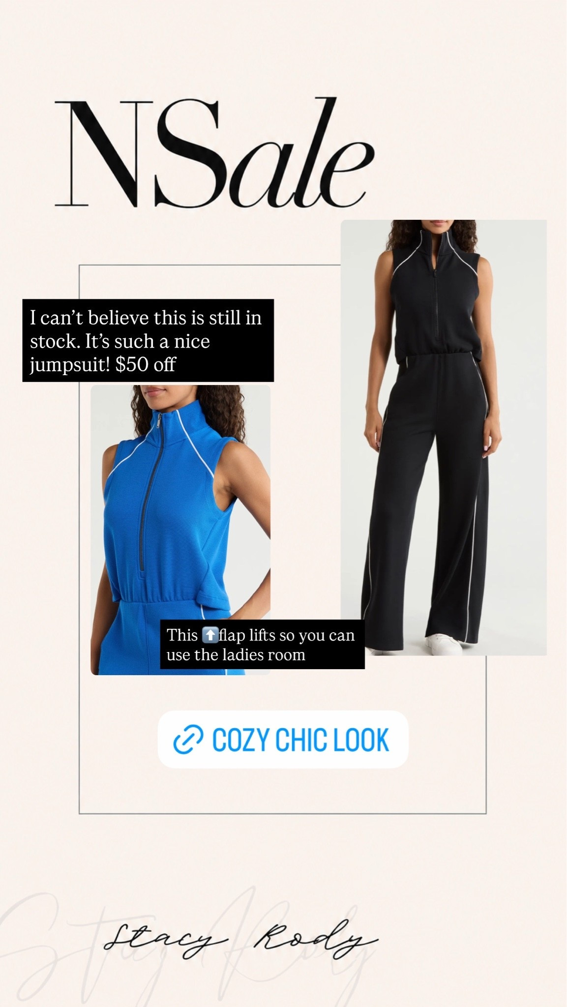 Spanx jumpsuit $50 off 
NSale 
Nordstrom Sale 
Travel outfit

#LTKSaleAlert #LTKootd #LTKmomlife