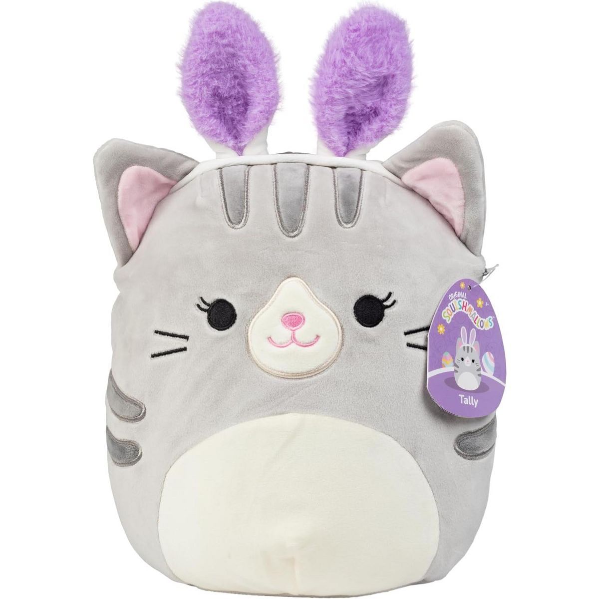 Squishmallows 10" Tally The Cat w Bunny Ears Easter Plush - Official Kellytoy - Soft & Squishy Ki... | Target