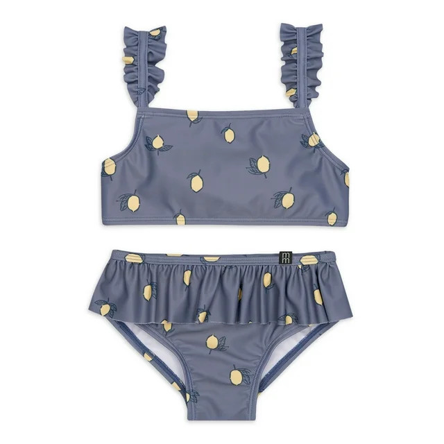 Modern Moments by Gerber Baby and Toddler Girl Ruffle Swimsuit, 12M-5T | Walmart (US)