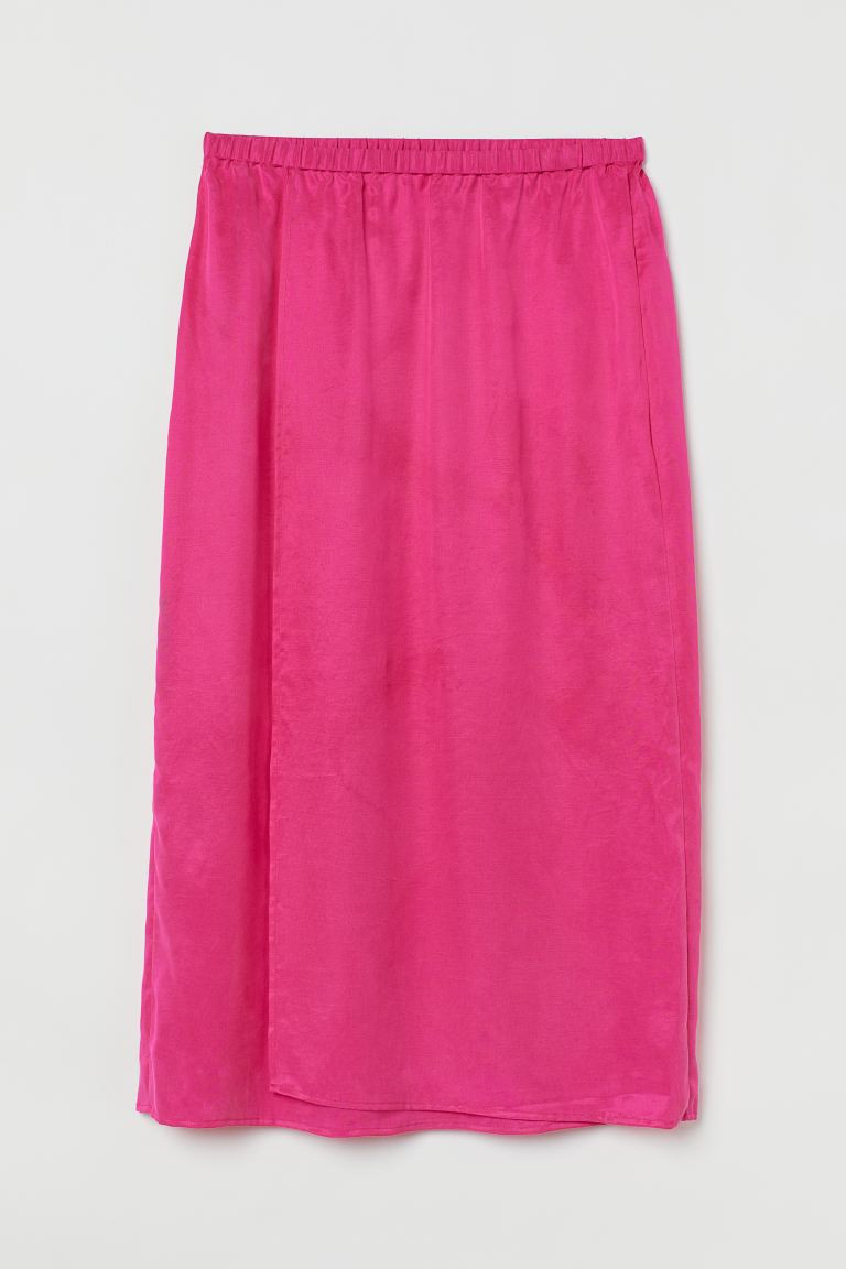 Lyocell Wrapover Skirt | H&M (US + CA)
