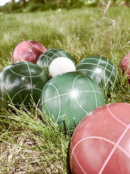 This bocce ball set is the perfect activity for those of you who like to get outdoors and stay busy. If you like yard games, this is for you! Deb and I can play against each other or the kids can join in. This is an excellent Father’s Day gift, as well. 

#LTKActive #LTKSeasonal #LTKFindsUnder50