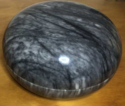 Handcrafted Gray Marble Stone Decorative & Serveware Bowl Pot With Lid | eBay UK