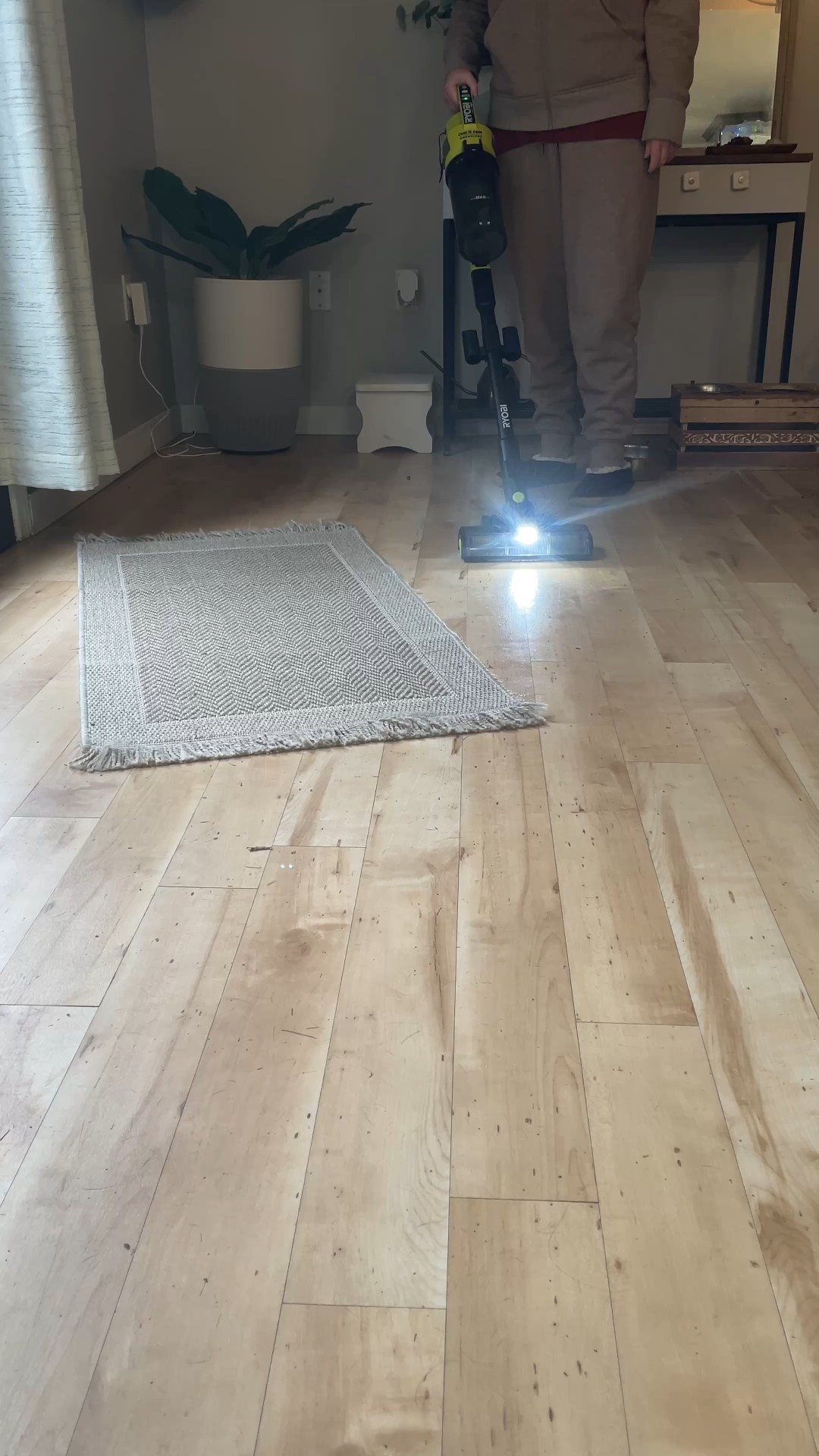 On sale now! By the ryobi battery starter kit and get the cordless pet stick vac free! Love this vacuum. Look at how it swivels around the chairs and corners. The Low profile also gets to those low areas under cabinets

#LTKSaleAlert #LTKHome #LTKPets