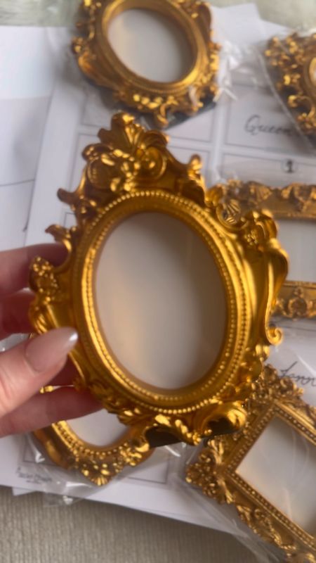Perfect mini gold frames for my Bridgerton tea party 👑🫖

#LTKParties #LTKFindsUnder50 #LTKWedding