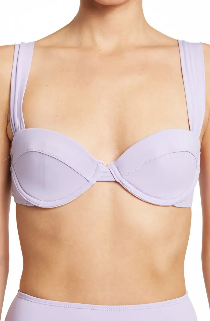 WEWOREWHAT Wide Strap Underwire Bikini Top | Nordstromrack | Nordstrom Rack
