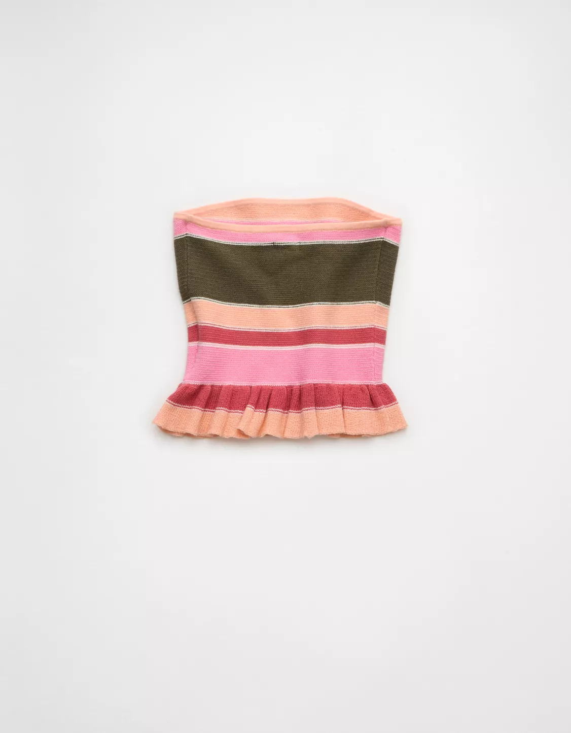 AE Cropped Peplum Sweater Tube Top | American Eagle Outfitters (US & CA)