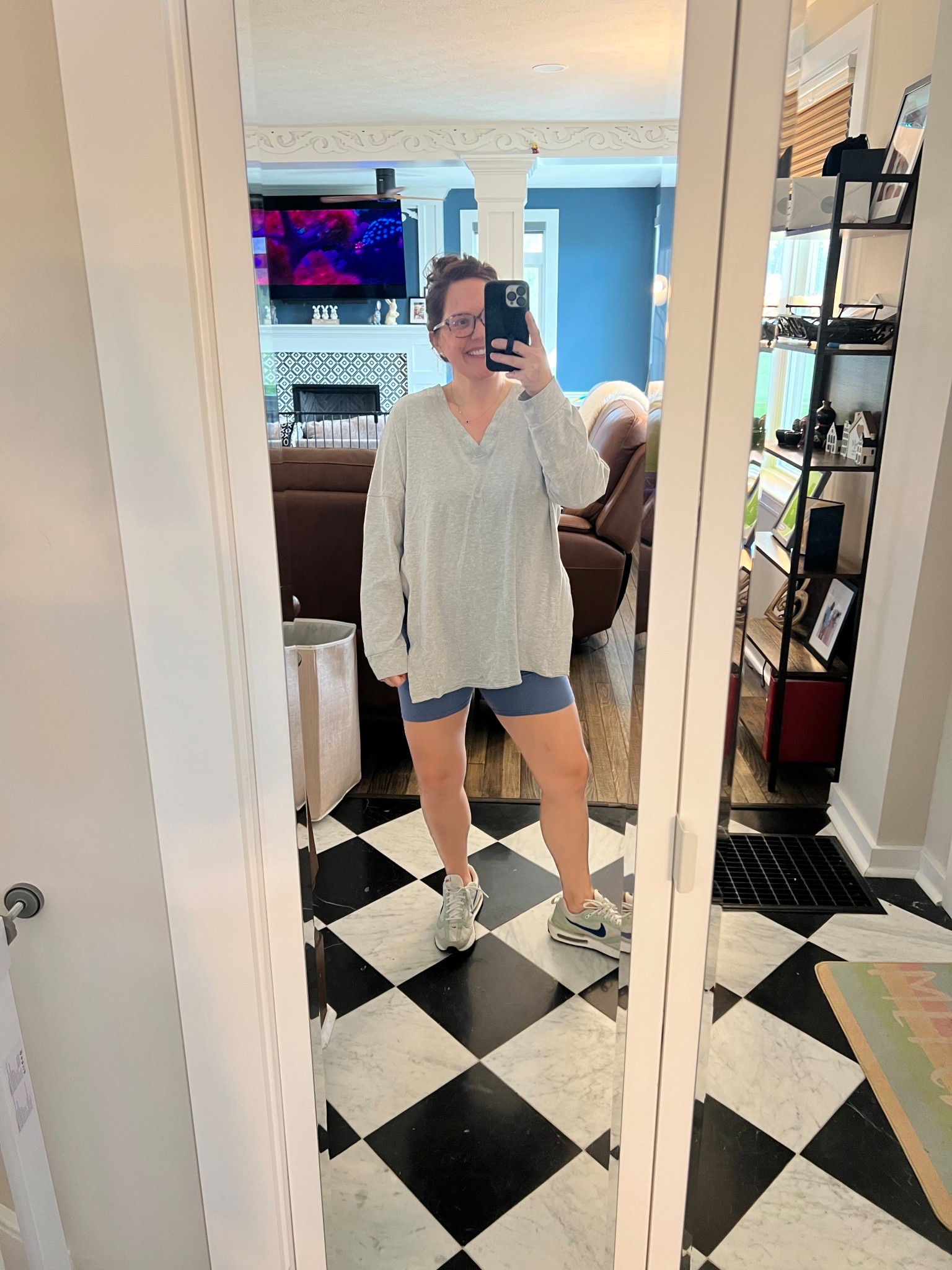 Comfortable bump outfit today. A mix of maternity shorts plus regular top! 

Maternity ootd
Bump ootd
Bump outfit inspiration 
Maternity outfit inspiration 
Pregnant outfit inspiration 

#LTKBaby #LTKBump #LTKFindsUnder50