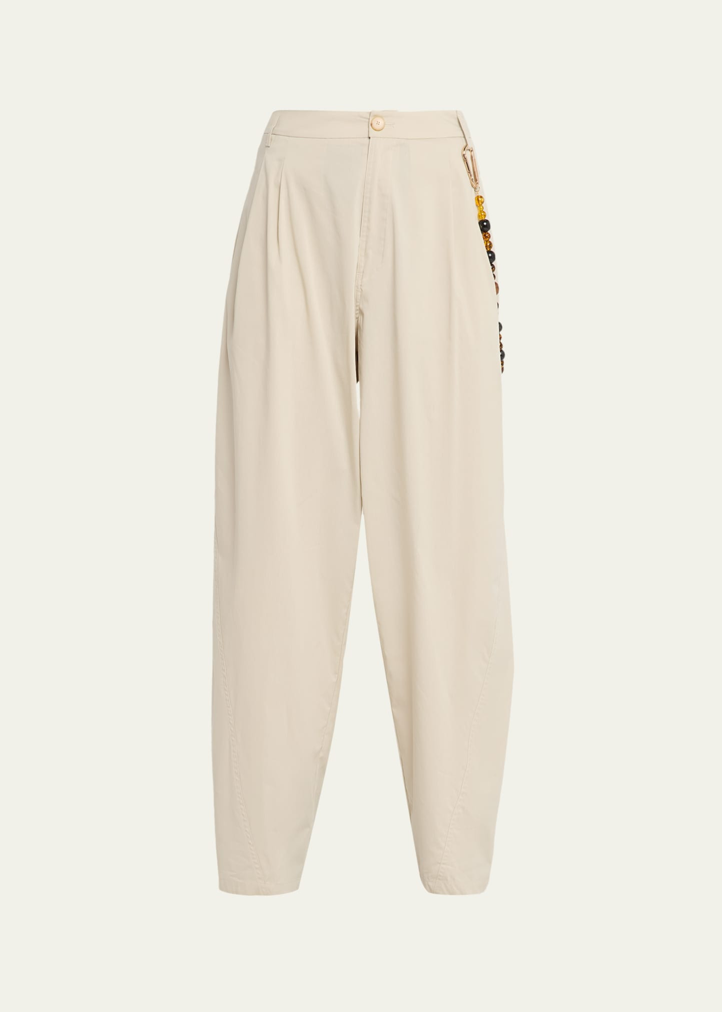 DARKPARK Phebe Tapered Cotton Pants | Bergdorf Goodman