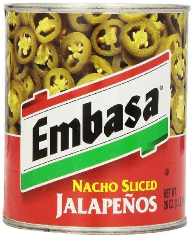 Embasa Nacho Sliced Jalapenos, 26 Ounce | Amazon (US)