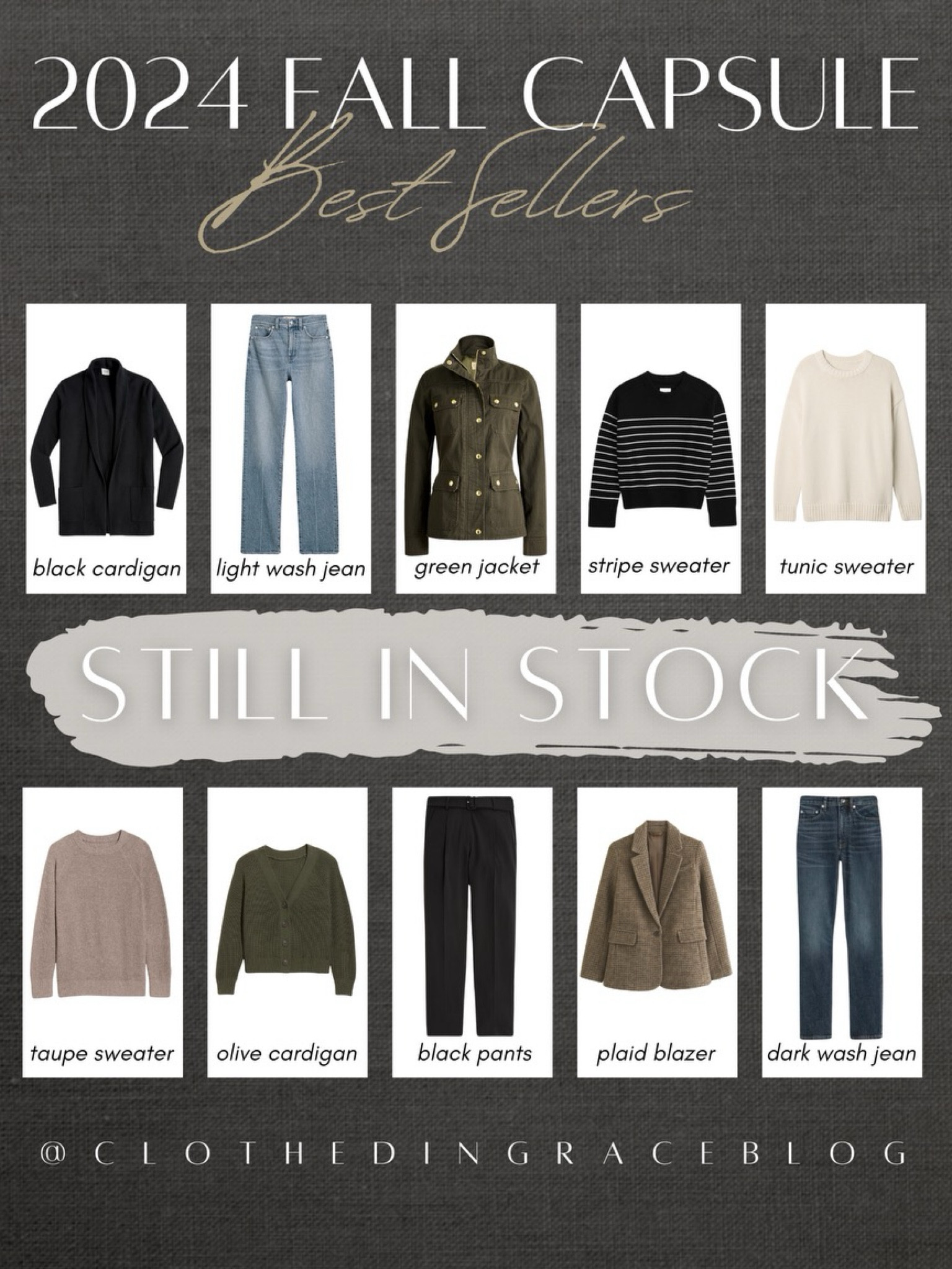 Fall Capsule items still in stock


#LTKStyleTip #LTKWorkwear #LTKFindsUnder50