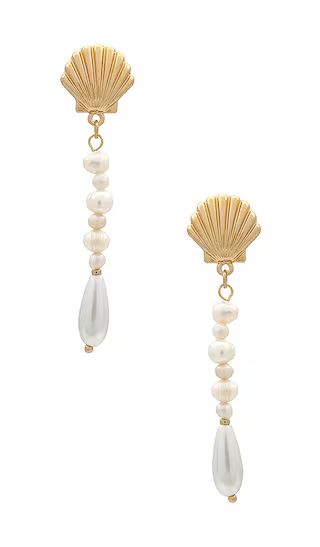 Atlantis Earring in Gold | Revolve Clothing (Global)