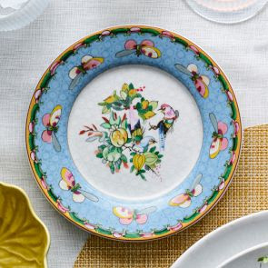 Famille Rose Boxed Appetizer Plates, Set of 4 | Williams-Sonoma