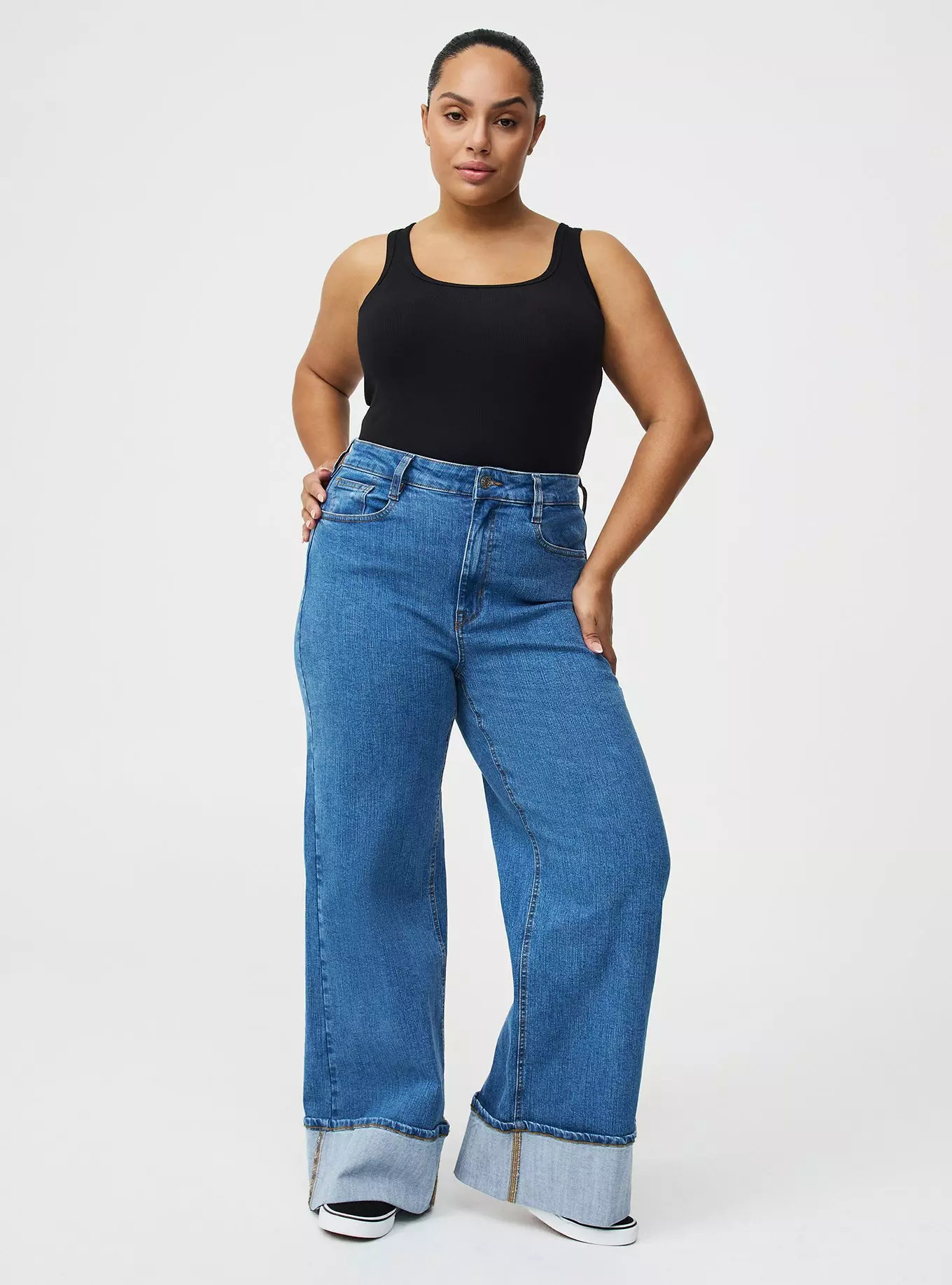 High-Rise Wide-Leg Jean | Torrid (US & Canada)