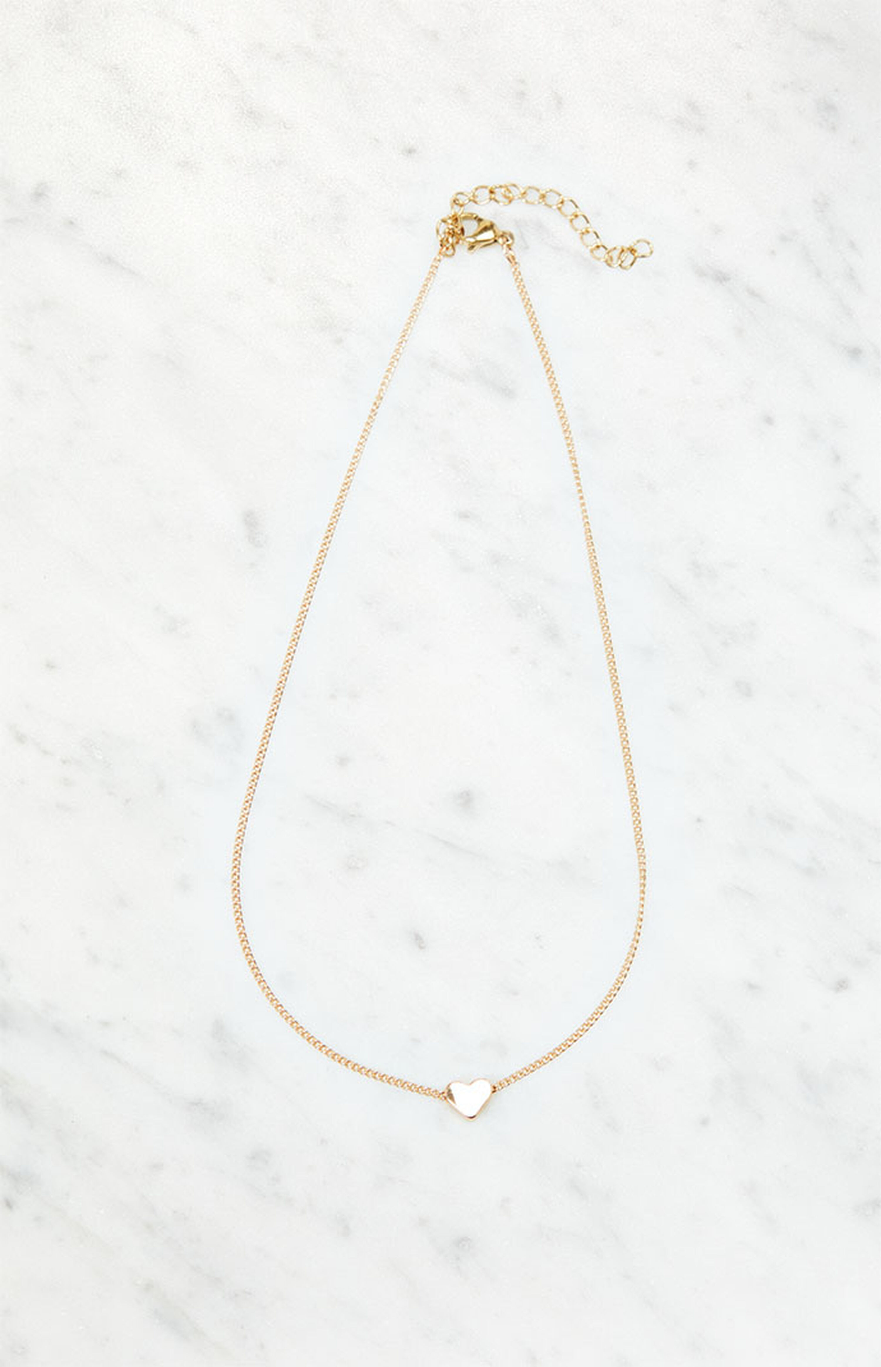 John Galt Heart Choker Necklace | PacSun