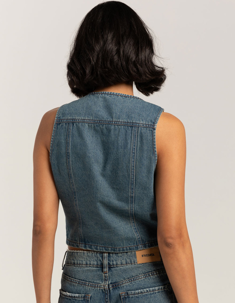 RSQ Womens Denim Vest | Tillys