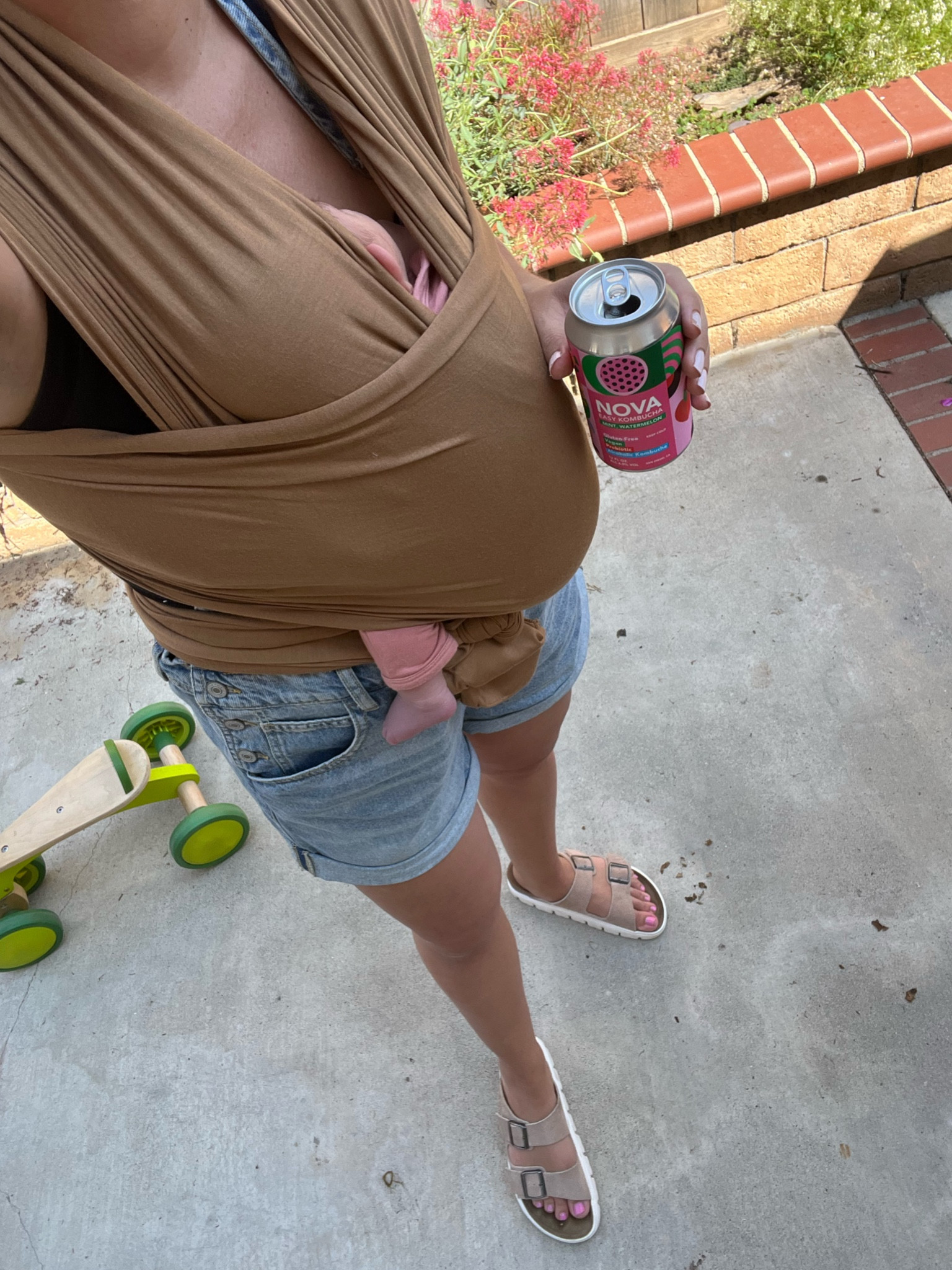 large overalls :) so comfy for pp