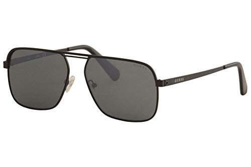 GUESS mens Classic Sunglasses, Matte Black, 58 15 150 US | Amazon (US)