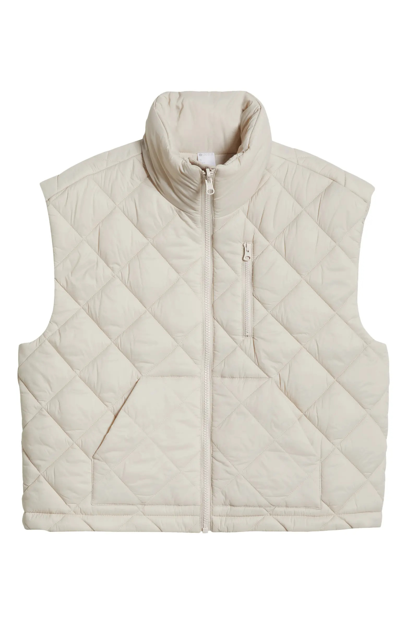 Reversible Quilted Nylon Puffer Vest | Nordstrom