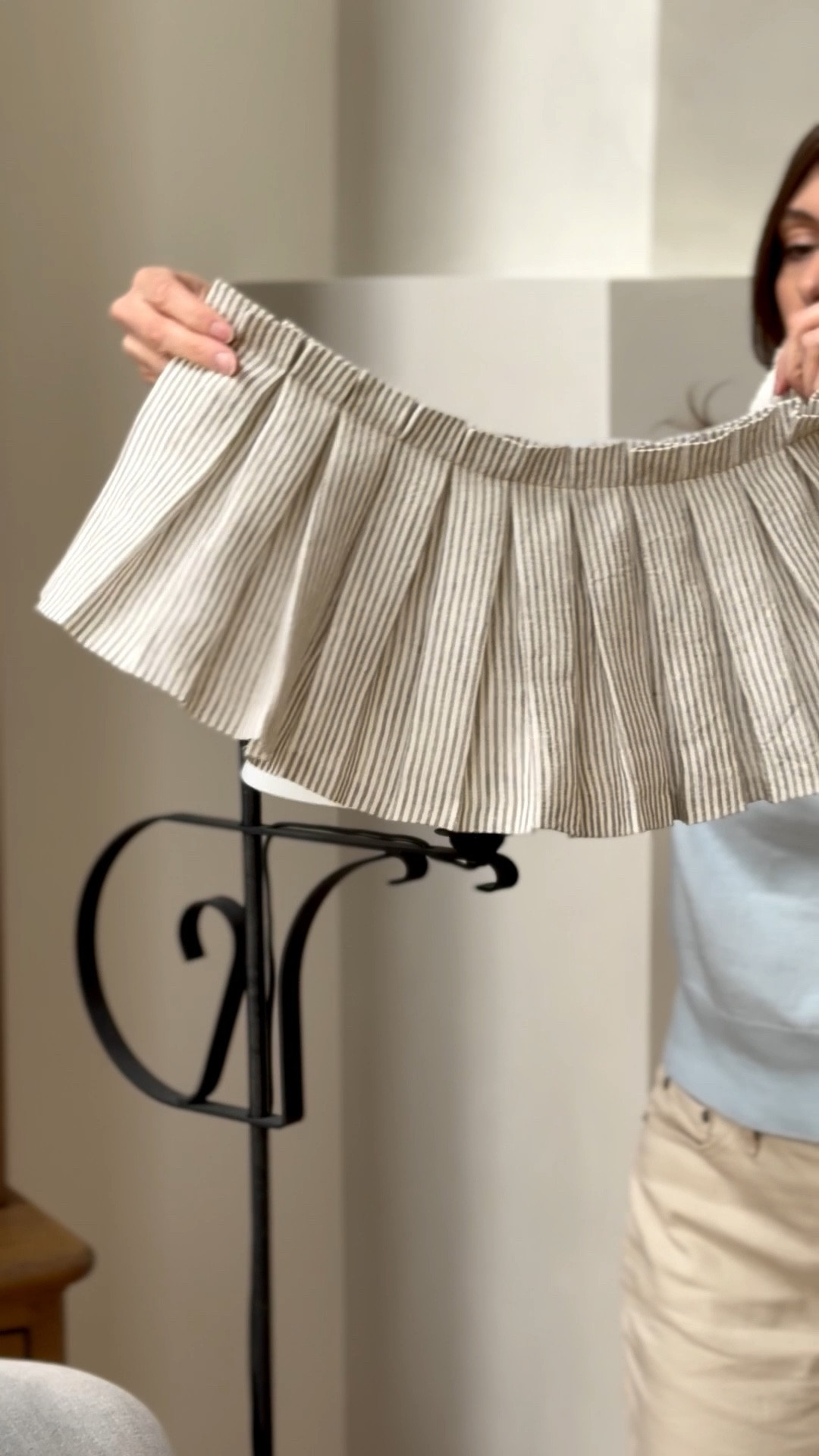 This stripe fabric is perfect for a spring diy lamp shade skirt! Love that this isn’t permanent and I can make others to switch out! Here are the materials for this stripe lamp shade!

#LTKSaleAlert #LTKHome #LTKdayinmylife