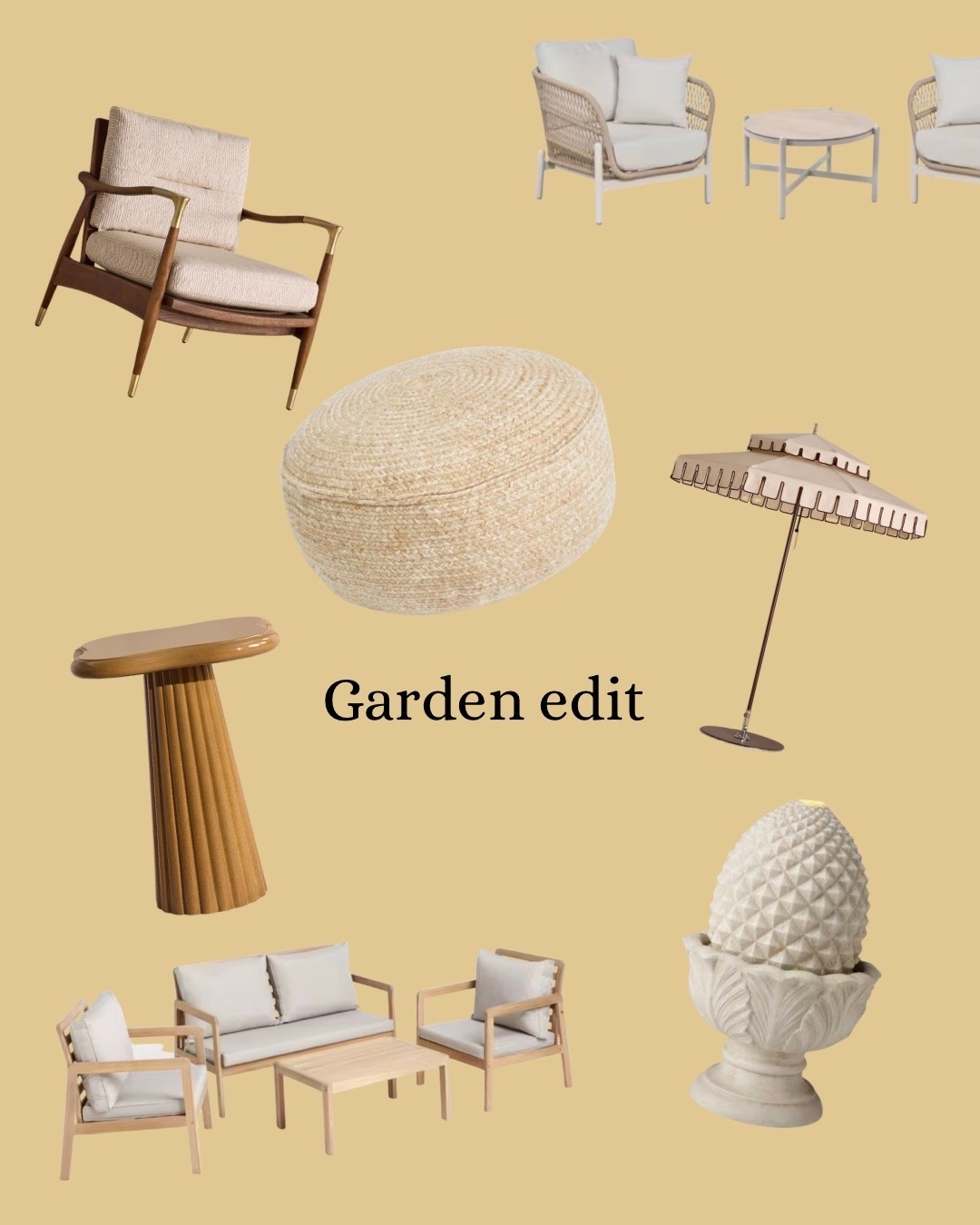 Garden furniture edit! Ad