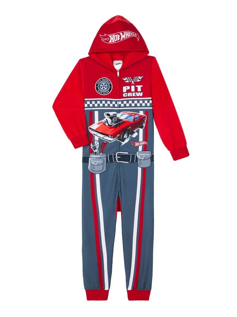 Kids Hooded Cosplay Union Suit Pajama, Sizes 4-12 | Walmart (US)