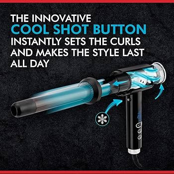 CHI Lava Curl Shot, Hair Curling Wand For Voluminous, Shiny & Long-Lasting Curls, Lower Temperatu... | Amazon (US)