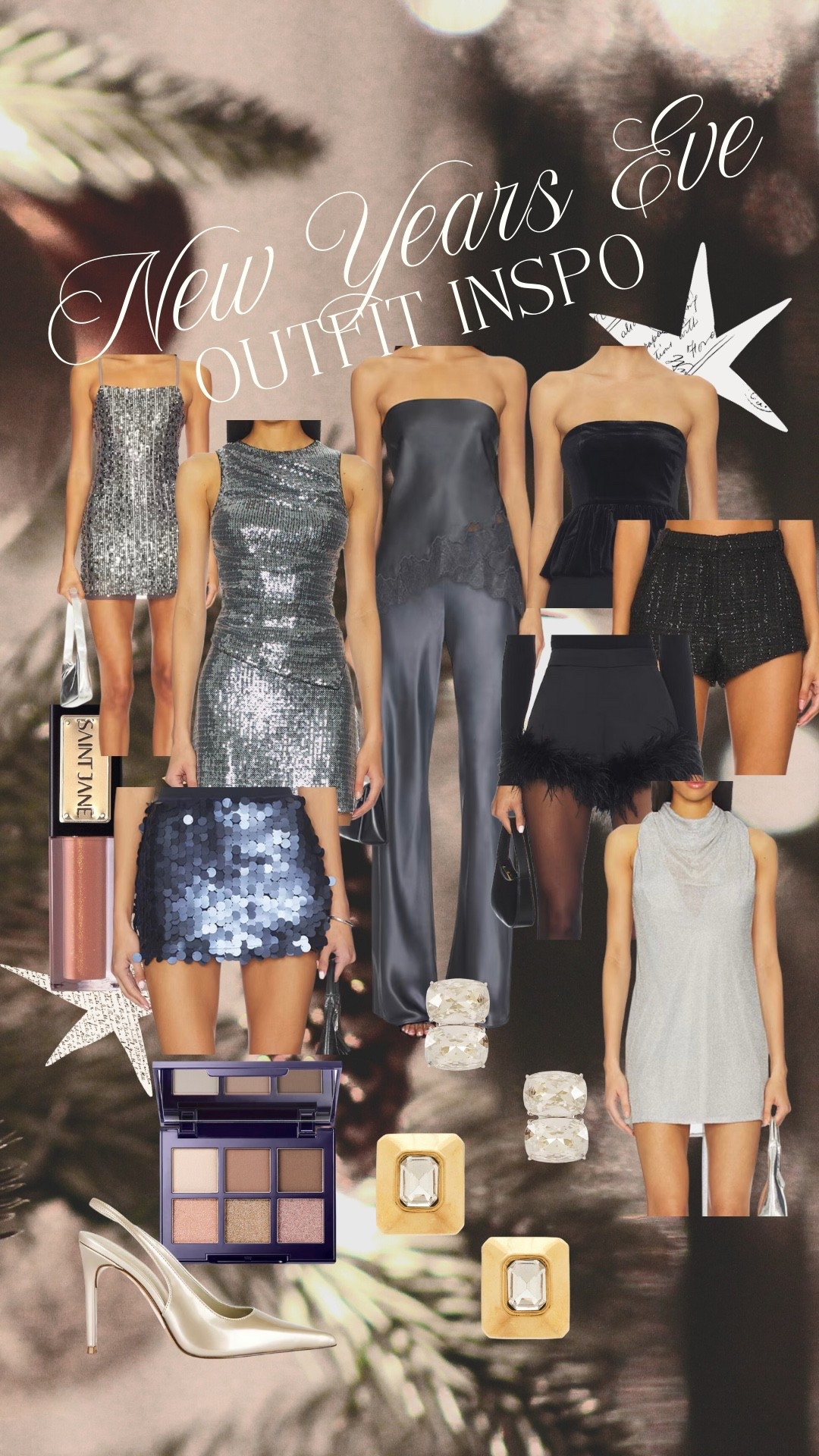 New Year’s Eve outfit inspo! All of these pieces would arrive on time. I love the silk set- would be chic with a faux fur jacket!

#LTKSeasonal #LTKHoliday