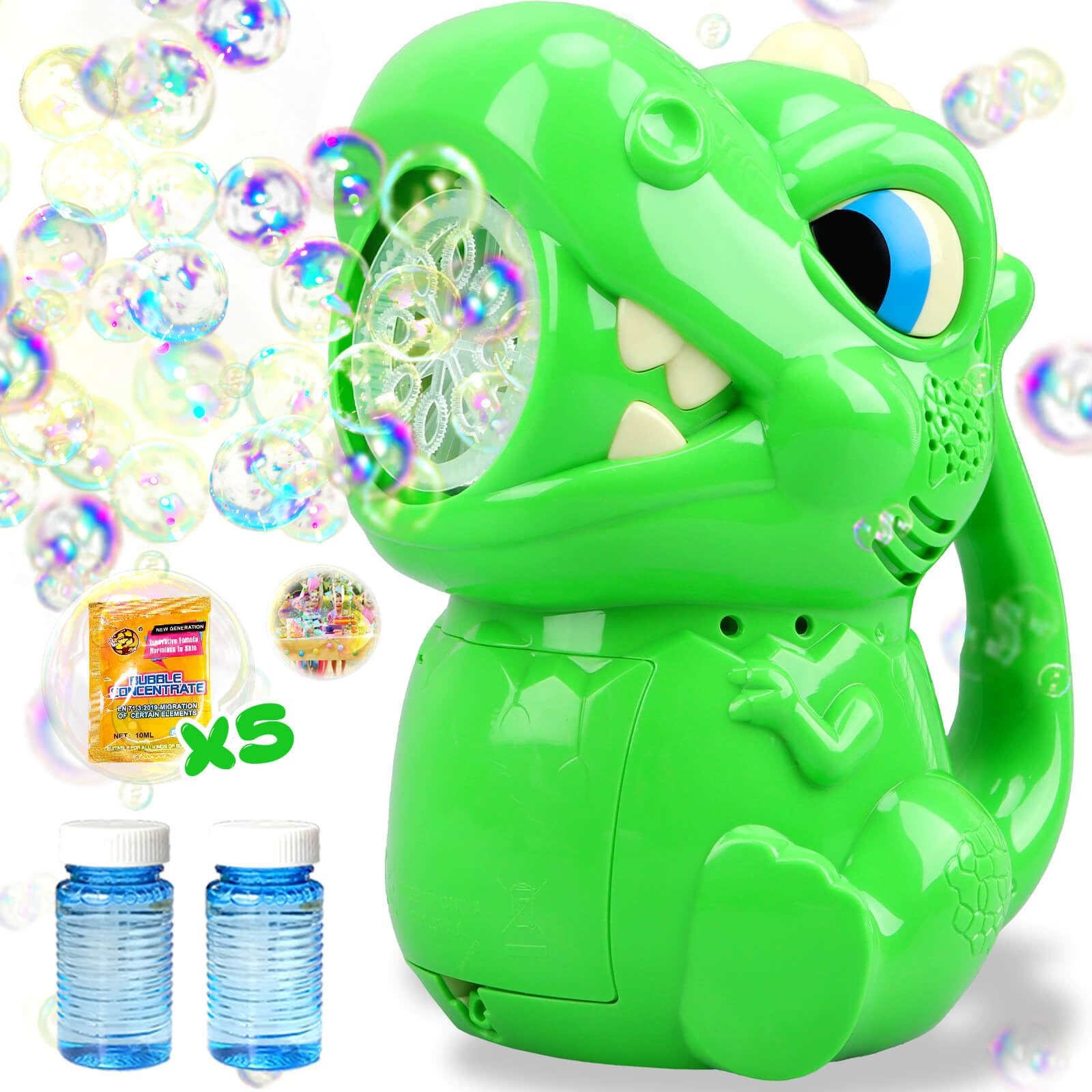 Bubble Machine for Kids 3 4 5 6 Years Old Boys: Bubbles Toys Dinosaur Bubble Machine Bubble Guns ... | Amazon (US)