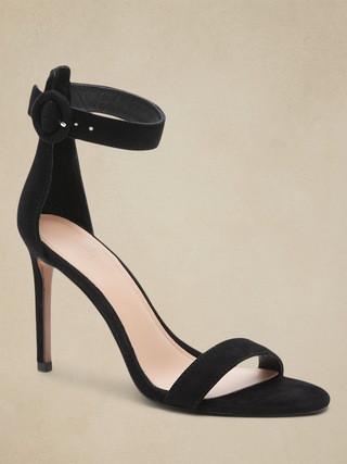 Bare Suede Heels | Banana Republic (US)