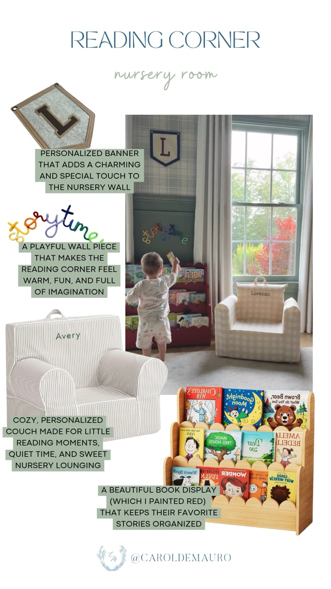 nursery, reading corner, little bookworm, bookshelf, reading chair, wall decor, reading kids, kids' room, home decor, nursery styling, kids' books, reading nook, room inspo, playroom. pottery barn kids

#LTKKids #LTKBaby