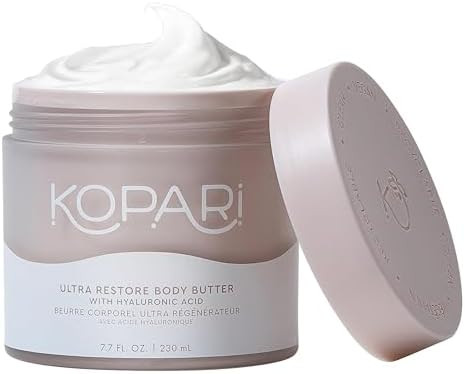 Kopari Ultra Restore Body Butter, Whipped Lightweight Formula, Hyaluronic Acid & Mango Seed Butte... | Amazon (US)