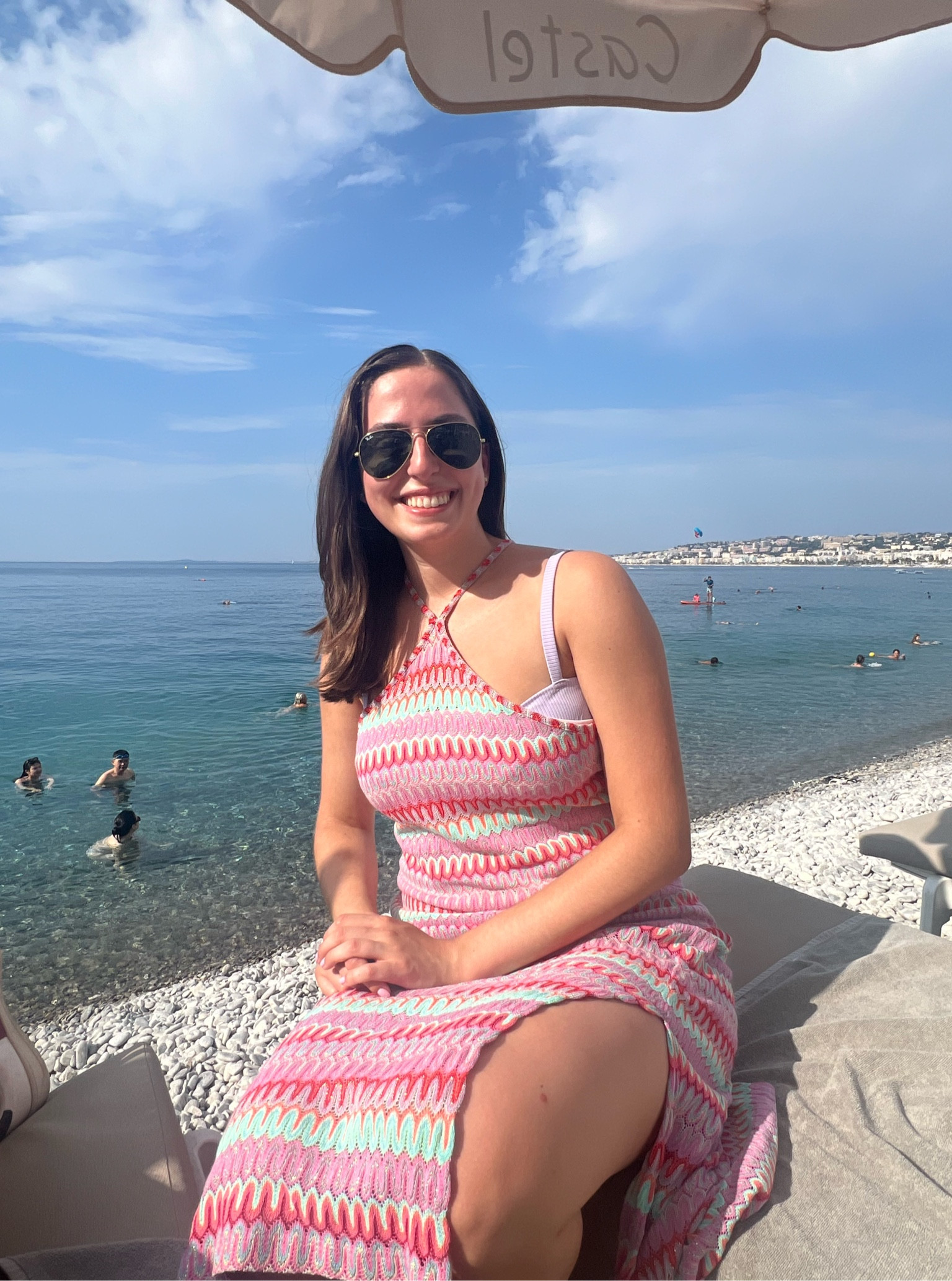 Lovin the beach club life 🍾 🏖️ 👙 
Not a bad way to live: drinks, food, towel and umbrella service… what more could you want?! 

#LTKSeasonal #LTKTravel #LTKStyleTip