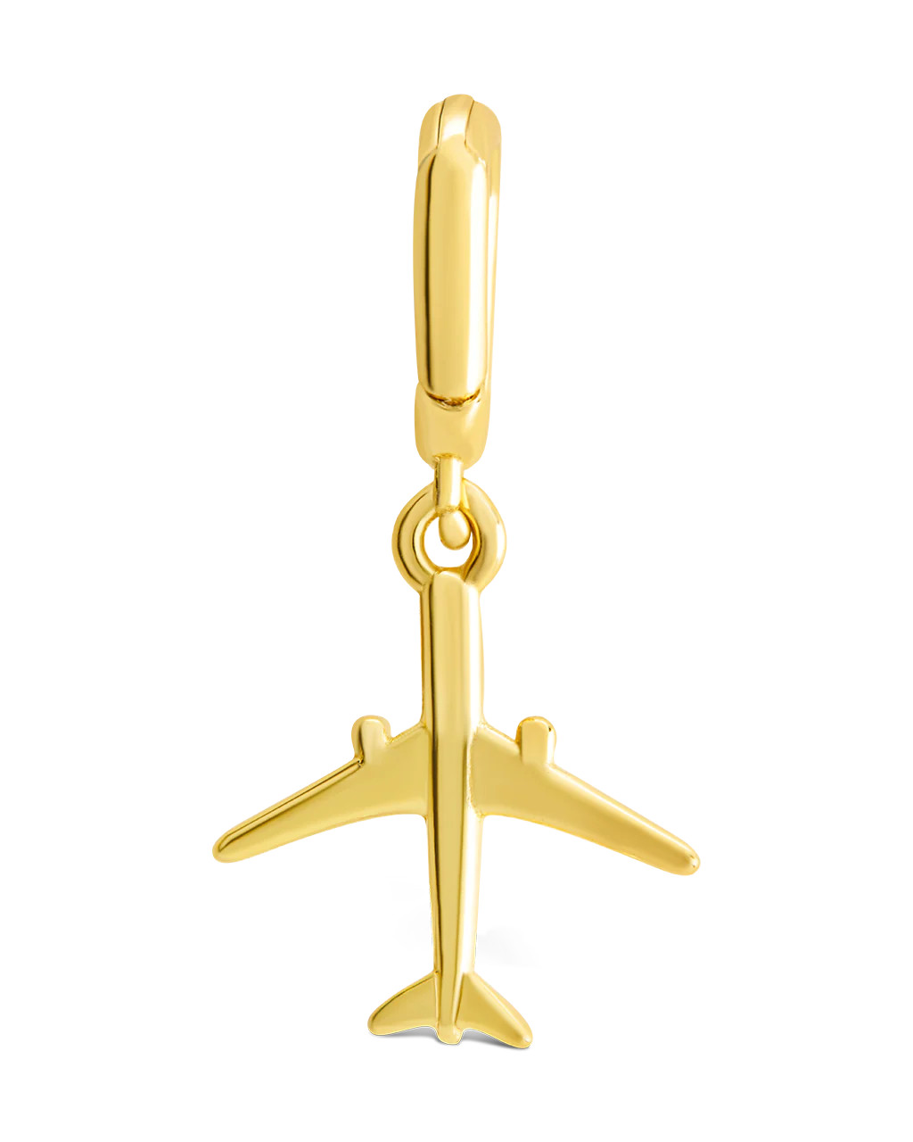 Sterling Silver Airplane Charm | Sterling Forever