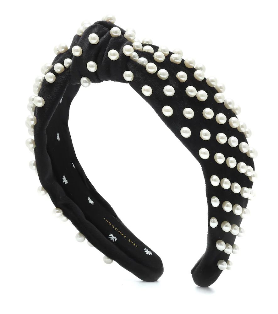 Embellished velvet headband | Mytheresa (US/CA)