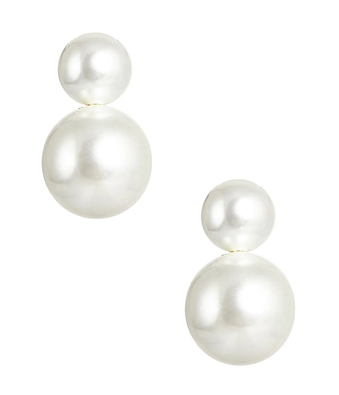 Belle Double Pearl Stud Earrings | Lisi Lerch | Lisi Lerch Inc