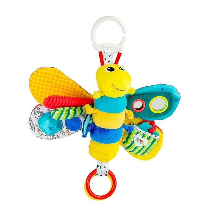 Lamaze Freddie the Firefly Clip On Car Seat and Stroller Toy - Soft Baby Hanging Toys - Baby Crin... | Amazon (US)