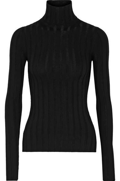 Corin ribbed merino wool-blend turtleneck sweater | NET-A-PORTER (UK & EU)