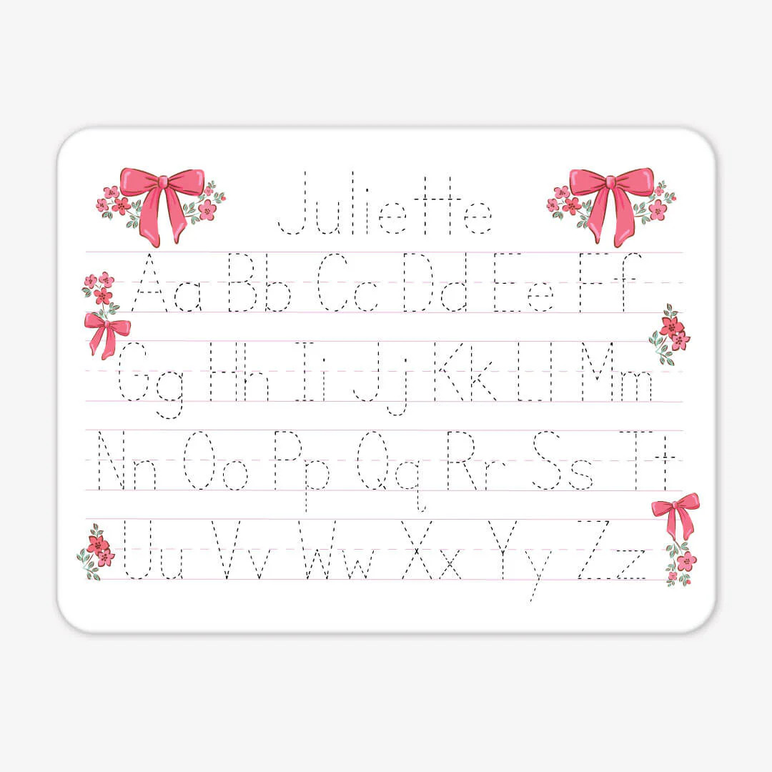 Kids Personalized Whiteboard | Bow Besties | Caden Lane