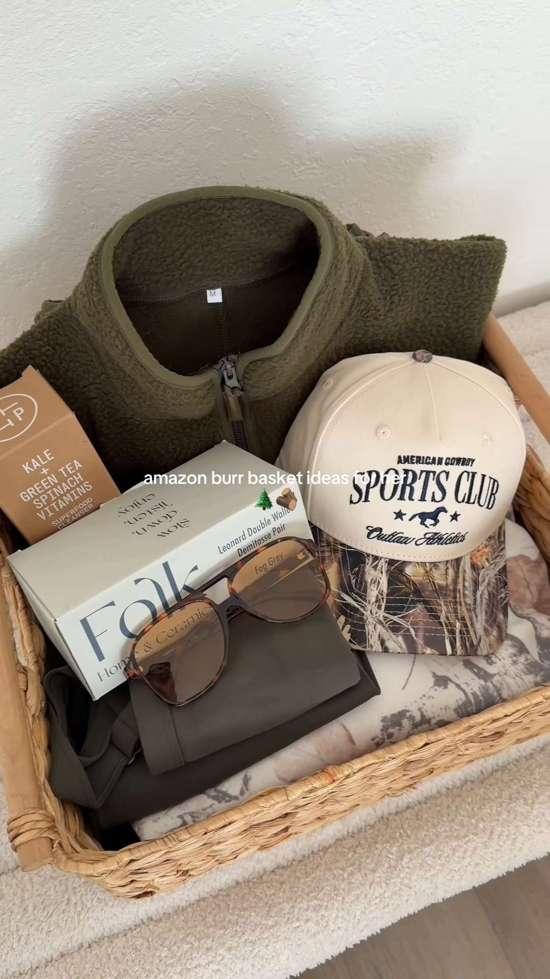 My cozy girl gift basket idea for her filled with my favorite Amazon finds right now. Think neutral layers, cute accessories, wellness favorites, and everyday pieces she’ll actually use. This is such a fun way to curate a personalized little bundle and everything in here feels so thoughtful but still effortless.

#amazonfinds
#giftideasforher
#cozygifts
#holidaygifting
#neutralaesthetic 

 #LTKGiftGuide #LTKHoliday #LTKSeasonal