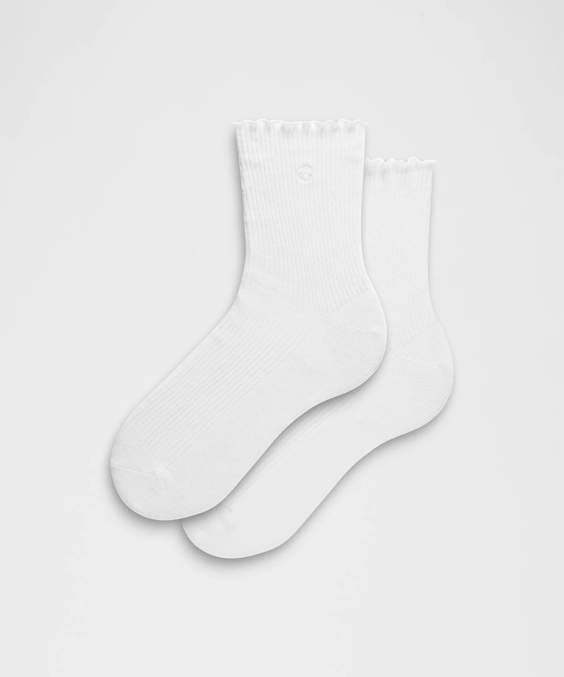 Unisex Lettuce Edge Quarter Socks | Women's Socks | lululemon | Lululemon (US)