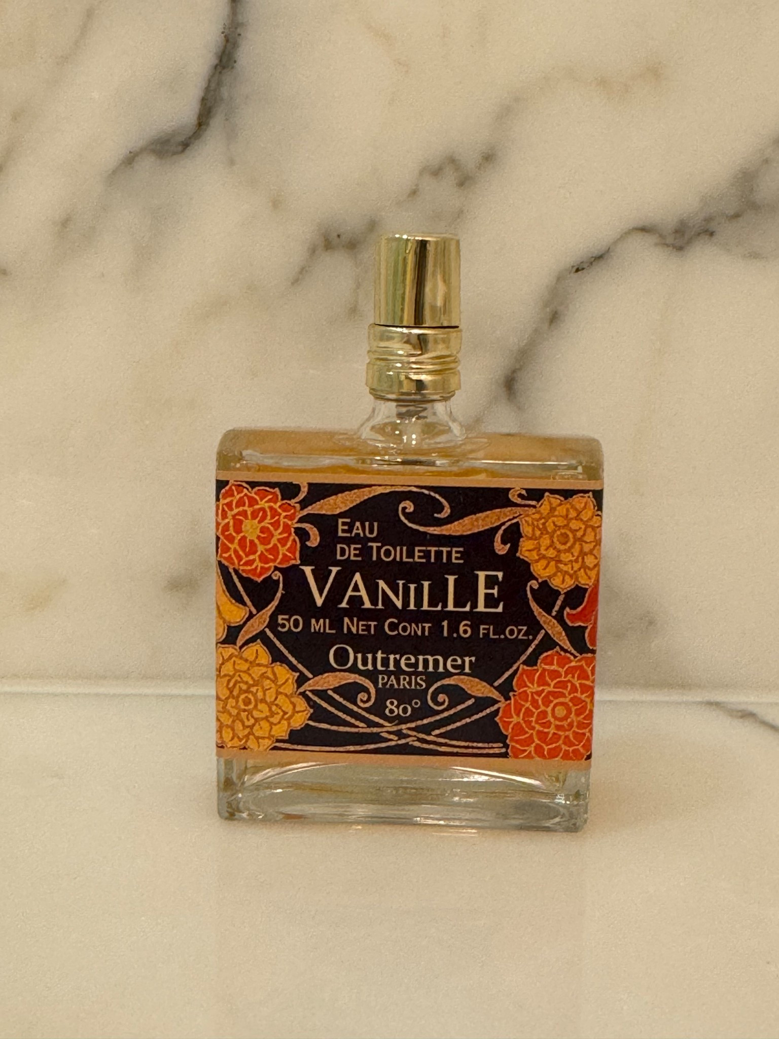 Outremer Vanille Eau De Toilett
1.6oz and .5oz
Vanilla body mist… this is my go to mist! It’s faint and so not too strong that is gonna make people gag 😂 I’ve been wearing it for basically 15 years! I found it and fell in love with it when I worked at anthro! 
The travel size is perfect for your handbag or your car! 
the price is 🙌🏼 and it’s pretty enough to be proud to set it out on your vanity! 