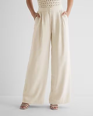 Harper | Elegant High-Waisted Wide-Leg Pants with Pleats main image 1