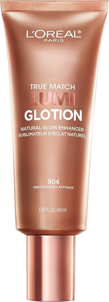 L'Oreal Paris Makeup True Match Lumi Glotion Natural Glow Enhancer Lotion, Deep, 1.35 Ounces | Amazon (US)