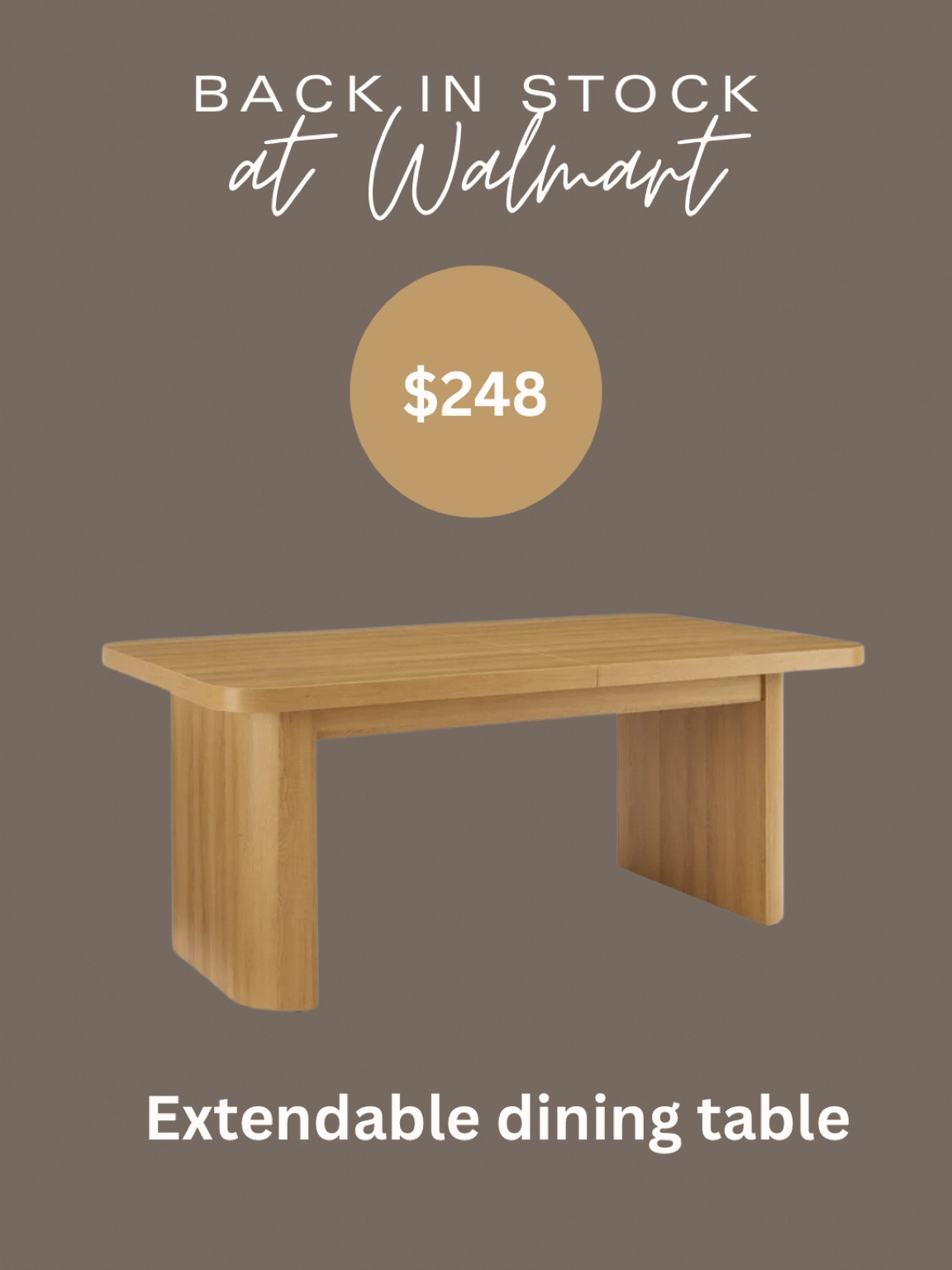 Back in stock!!! This table is so beautiful & it's extendable! Such a good price!

#LTKStyleTip #LTKHome