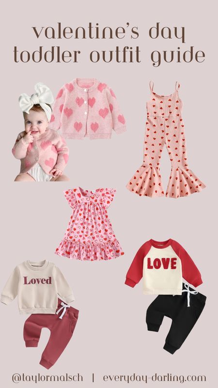 Valentine’s Day toddler outfit guide 

#LTKGiftGuide #LTKMostLoved #LTKSeasonal