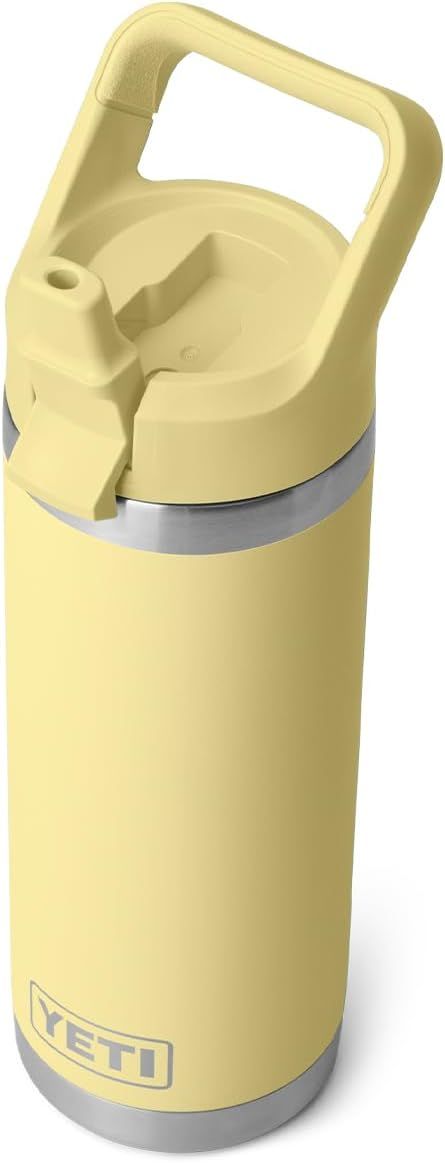 YETI Rambler 18 oz Bottle, Vacuum Insulated, Stainless Steel with Color Matching Straw Cap, Daybr... | Amazon (US)