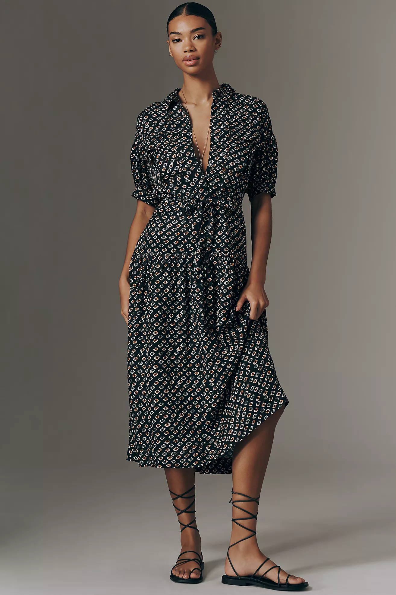By Anthropologie Utility Pocket Shirt Dress | Anthropologie (US)