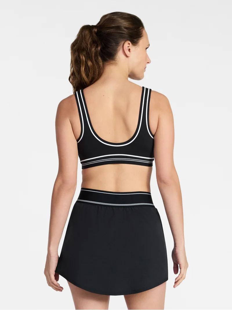 Avia Women's Contour Stitch Sports Bra, Sizes XS-XXXL | Walmart (US)