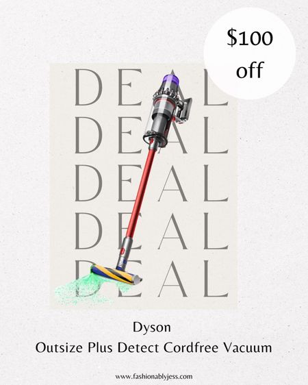 Great deal on this Dyson plus size cordfree vacuum! Perfect if you have pets, kids, or love a clean home! Save $100 today! 
#homedeals #vacuum #Dysonvacuum

#LTKsalealert #LTKhome #LTKFind