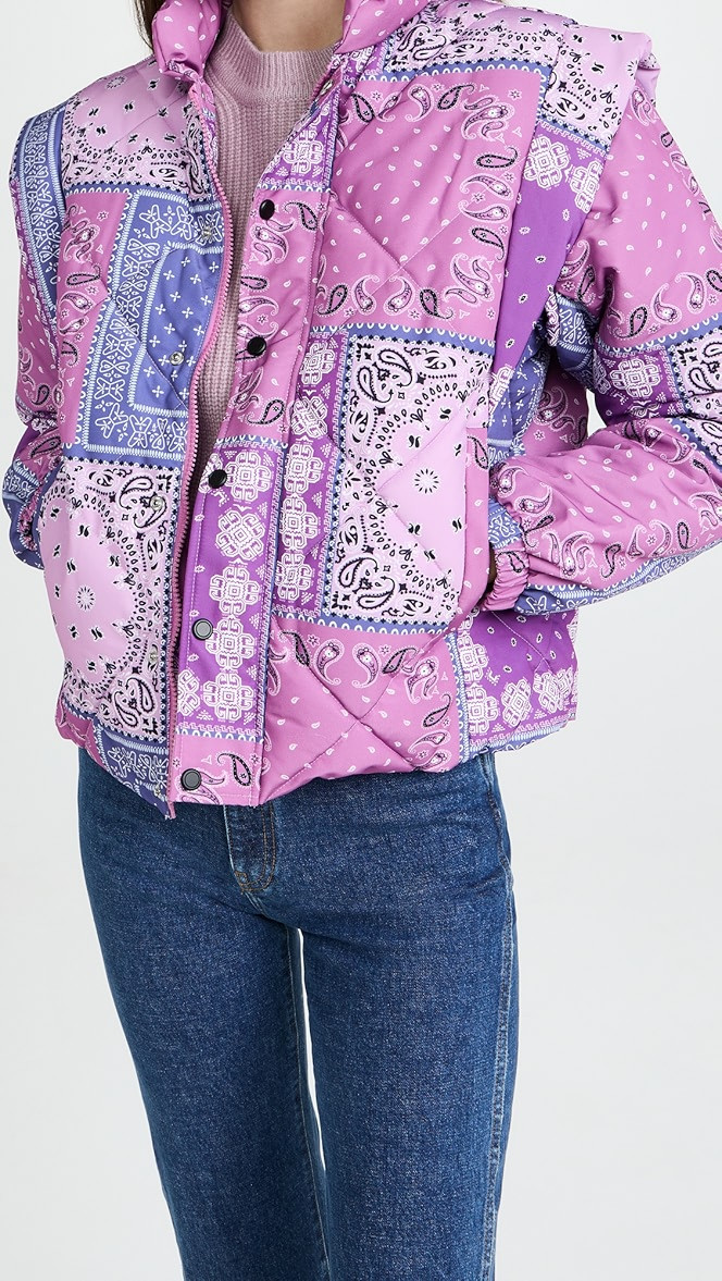 Callista Long Sleeve Puffer Jacket | Shopbop